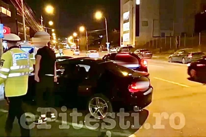 Pitesti Sofer de 22 de ani amendat pentru comportament necorespunzator