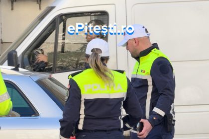 Pitesti Sofer oprit din trafic Calca aceleratia cu 133 km h