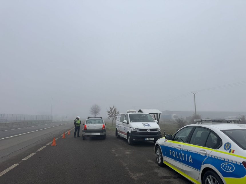 Razie pe drumurile din Arges Politie si RAR sute de