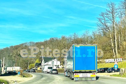 Restrictii de circulatie pe DN7 in Pitesti