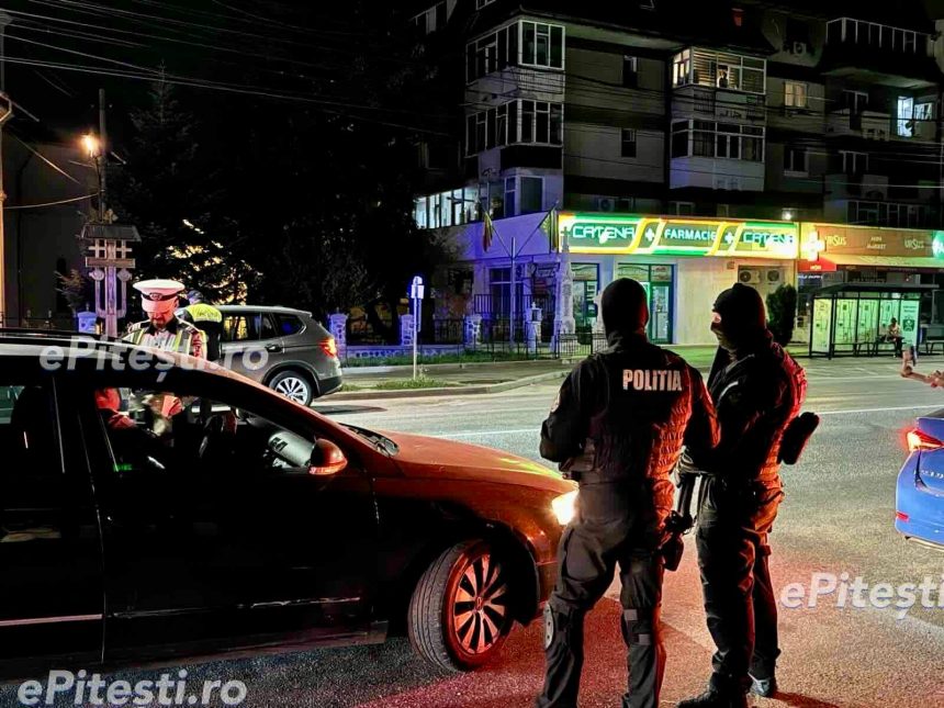 Sofer de 20 de ani prins baut la volan in Mioveni