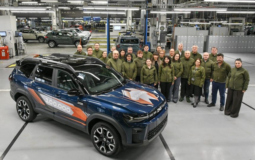 Un nou record la Fabrica Dacia din Mioveni
