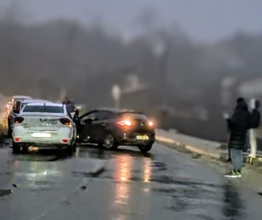 accident frontal pe dj 659 langa pitesti