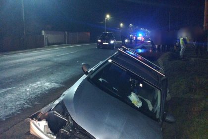 Accident cu patru victime pe DN7 la Draganu doi copii de 3 ani