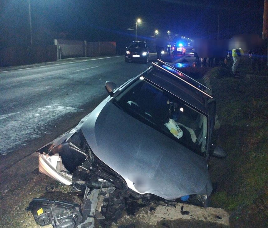 Accident cu patru victime pe DN7 la Draganu doi copii de 3 ani