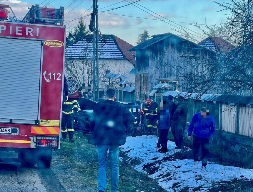 Accident foarte grav in Arges pe DJ732 la Vladeti