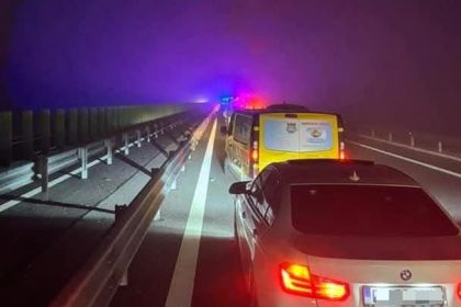 Accident foarte grav pe DEX Craiova Pitesti O persoana
