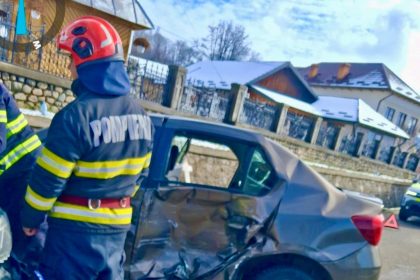 Accident serios in Arges O femeie transportata de urgenta la spital