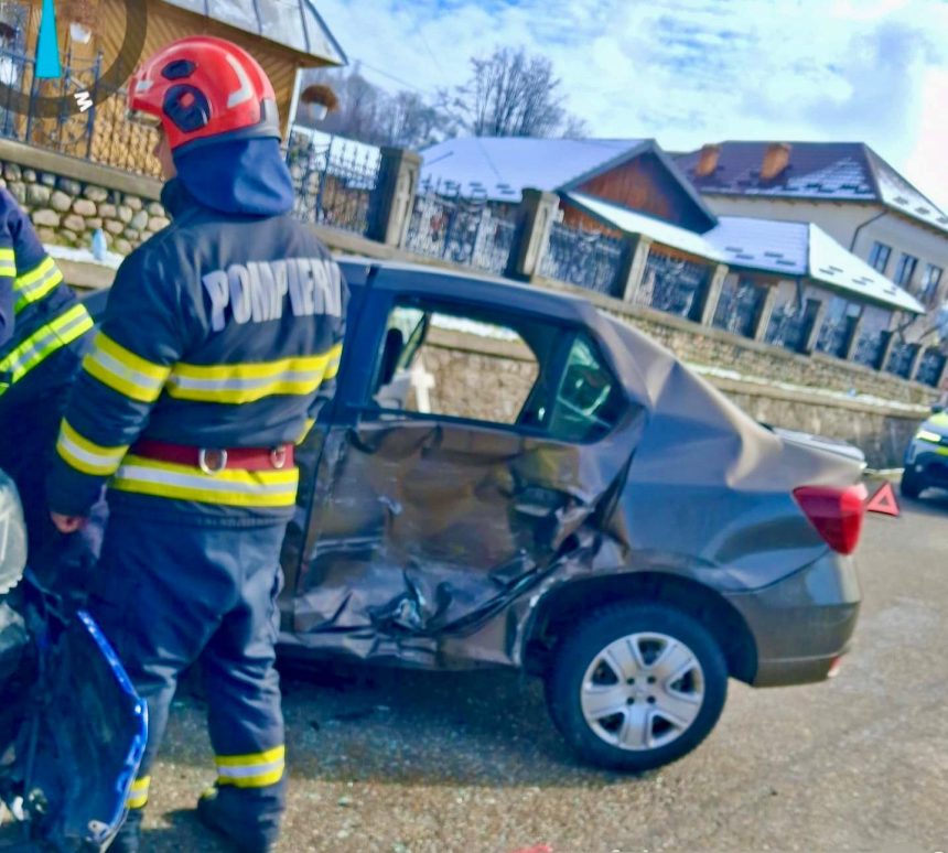 Accident serios in Arges O femeie transportata de urgenta la spital