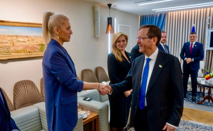 Alina Gorghiu Romania si Israel intaresc parteneriatul