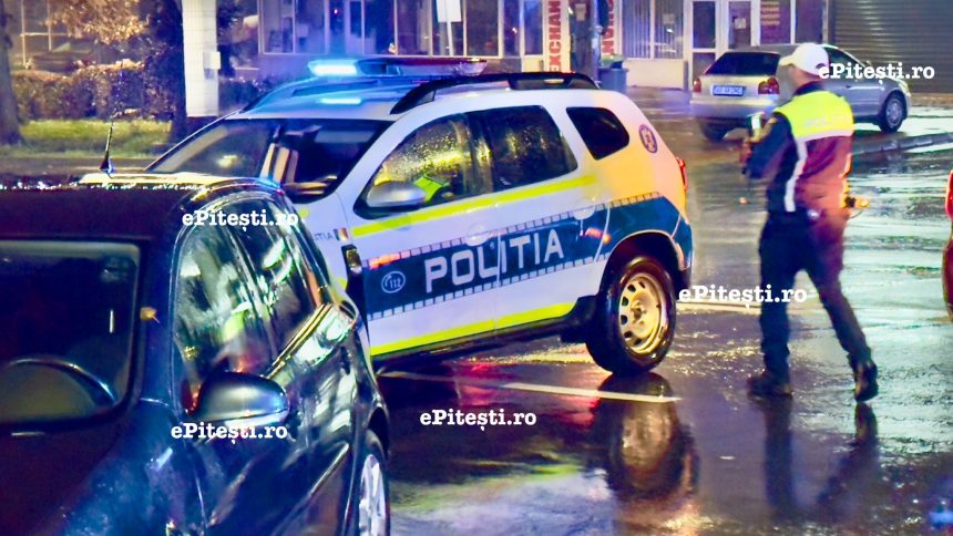 Arges Se deplasa cu 140 km h pe DJ659 in Bradu