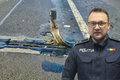 Doua camioane deteriorate pe A1 Precizarile oficiale ale