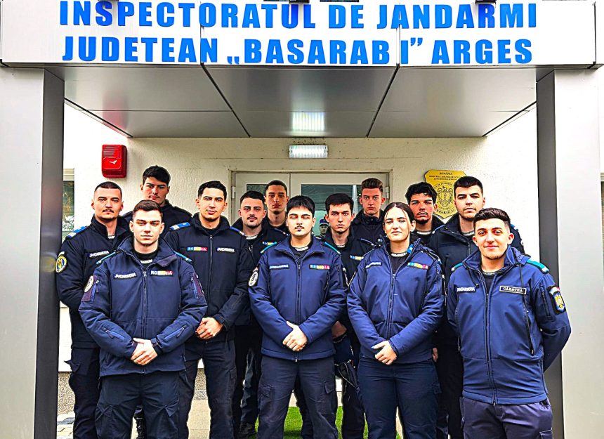 Fortes noi la Jandarmeria Arges
