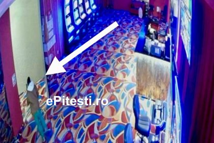 Hotul a fugit cu banii si s a izbit de doua ori de pereti