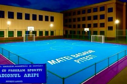 Inceperea constructiei pentru 7 terrenuri de sport in Pitesti Matei