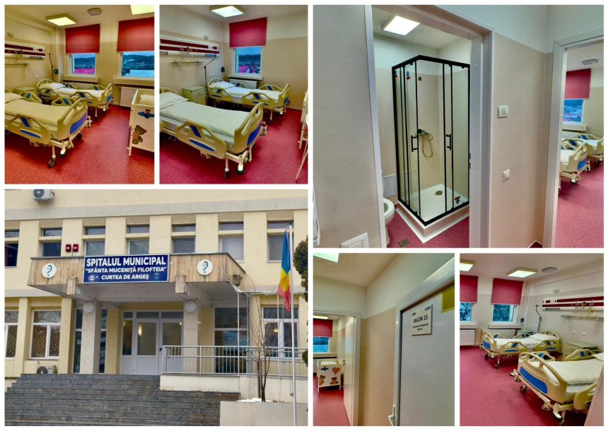Noua Sectie de Pediatrie deschisa la Spitalul din Curtea de Arges
