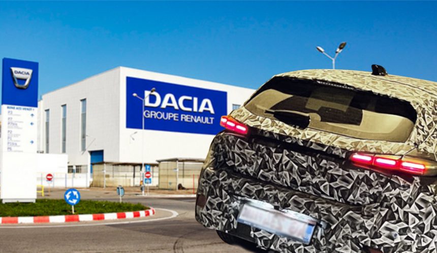 Noua varianta de la Dacia Imagini spion