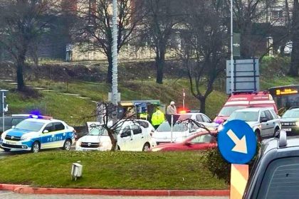 Piteshti Momente de panica intr un autobuz al Publitrans