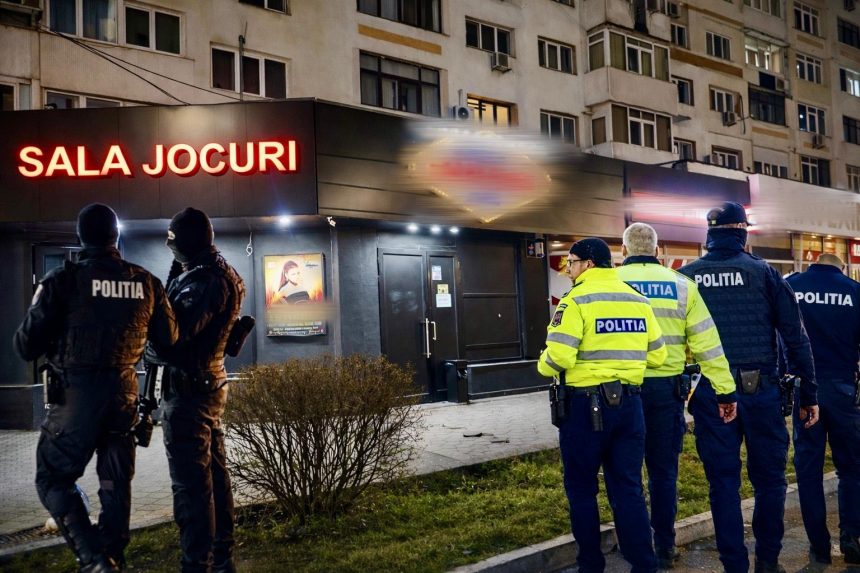 Piteshti Scandal la o sala de jocuri din Gavena Doi barbati implicati