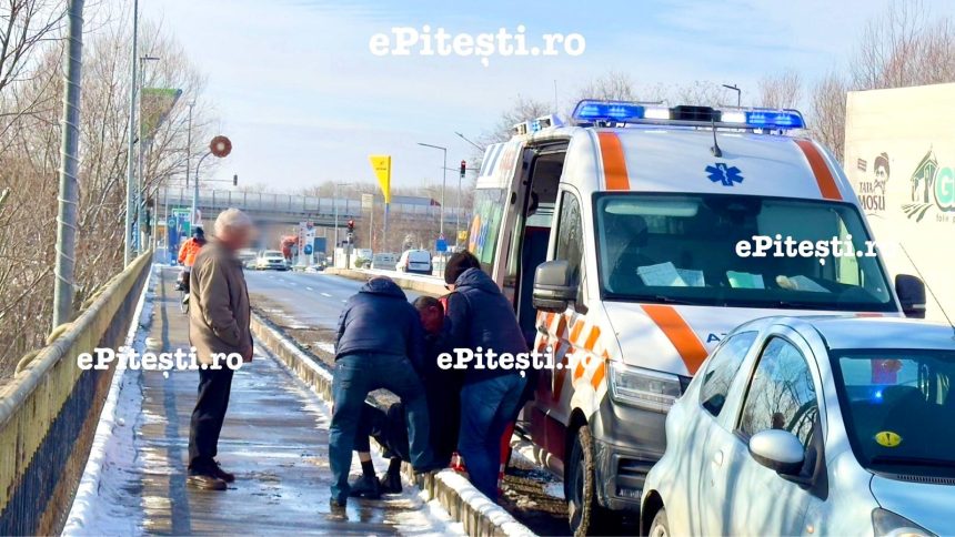 Pitesti Incident serios la Podul Viilor