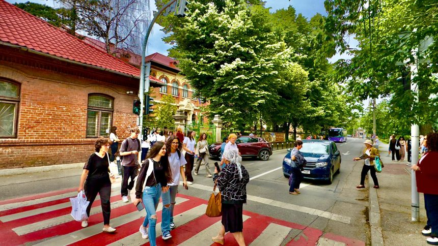 Pitesti Relocarea trecerii de pietoni de la Bratianu in