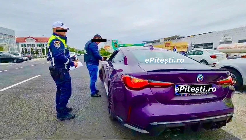 Tanar de 18 ani din Arges la volan fara permis