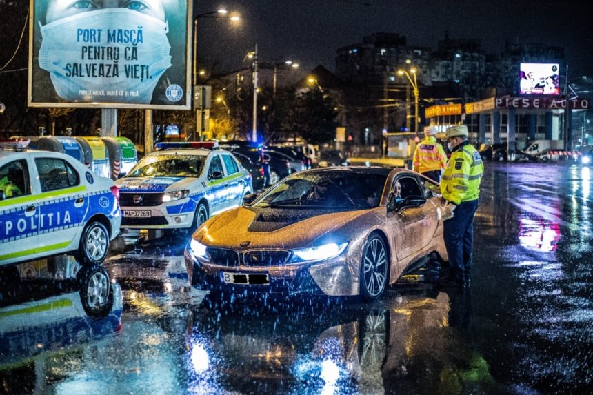 Urmrire asemanatoare cu cele din filme pe strazile din Pitesti Sofer in stare de ebrietate si