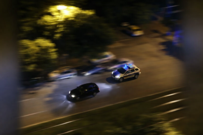 Viceprimar prins baunt la volan A fugit de politie si a fost retinut