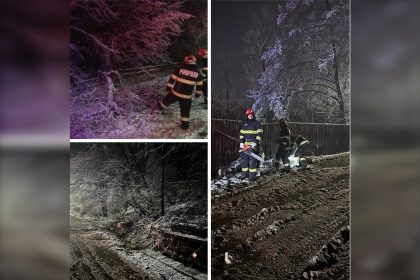 Vremea extrema provoaca distrugeri in Arges Pompierii intervin