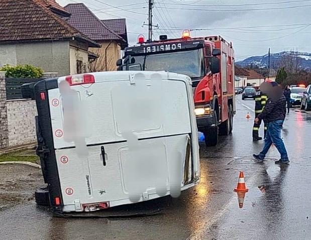accident grav la lereti arges o duba s a rasturnat