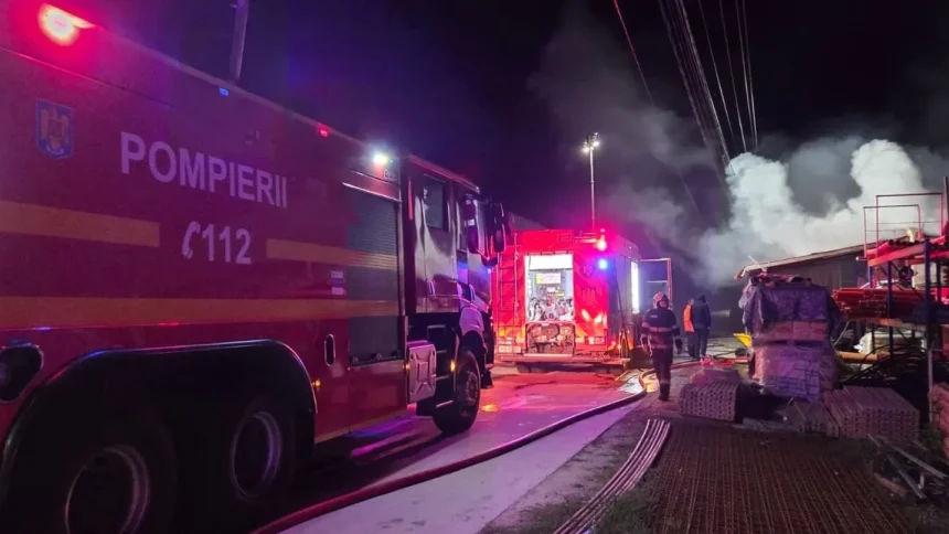 explozie la o vulcanizare trei persone in stare critica