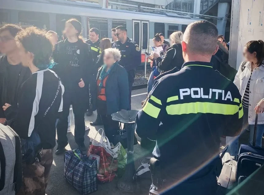 furt in gara pitesti sud un barbat de 28 de ani a fost prins