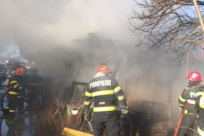 tragedie la draganu arges o persoana a fost carbonizata intr un incendiu 1