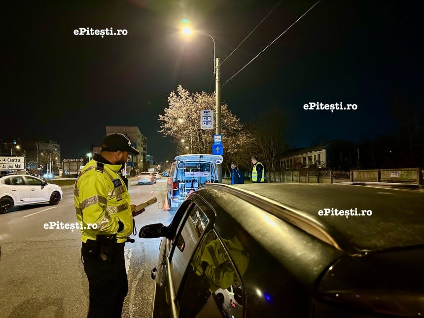 A urcat beut la volan pe strazile din Arges Cum a fost prins