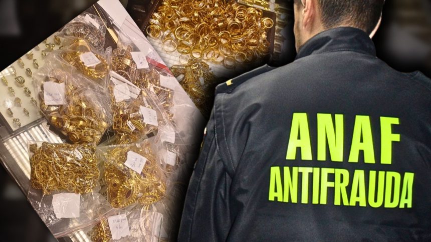 ANAF descoperire impresionanta 32 kg de aur si argint in valoare de peste 12 milioane