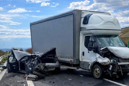 Accident extrem de grav pe DEX 12 spre Pitesti