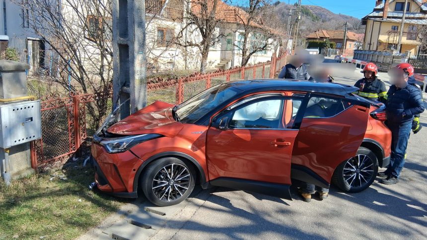 Accident grav in Arges Masina pierduta de sub control