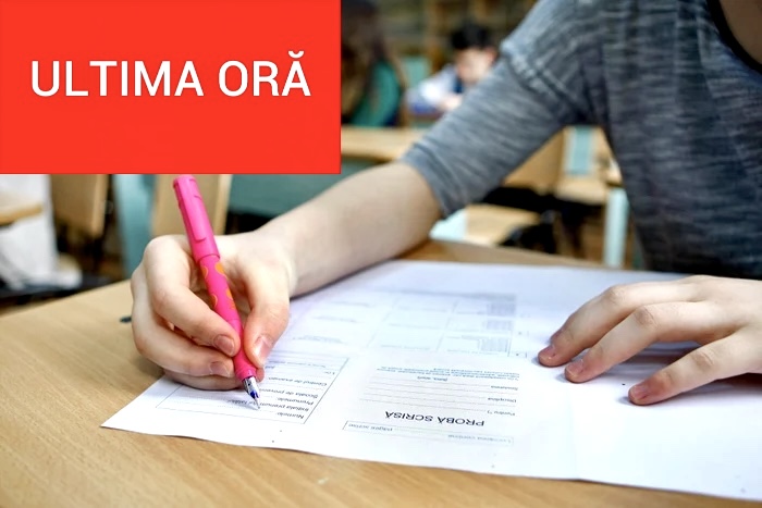 Anunt de ultima ora privind Evaluarea Nationala 2026
