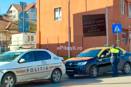 Arges Taximetrist batut si sub influenta drogurilor la volan