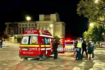 Atac suprinzator langa Primaria Pitesti