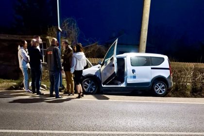Barbat mort a intrat cu masina in sant la iesirea din Pitesti