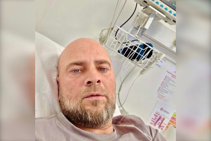 Cosmin Seleti pe patul de spital