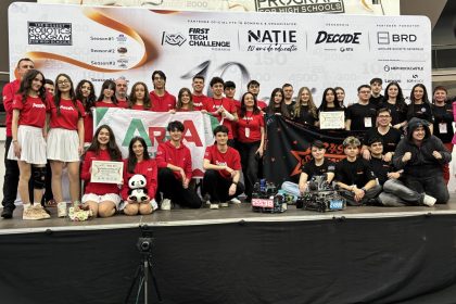 Echipa de robotica ARRA din Pitesti castiga locul intai