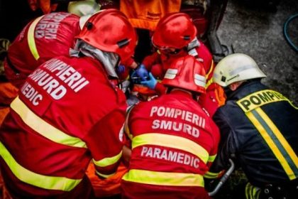 Exclusiv Persoana cazuta intr un put in Arges