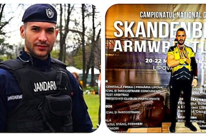 Jandarmul din Arges Alin Nedelescu face senzatie Campion