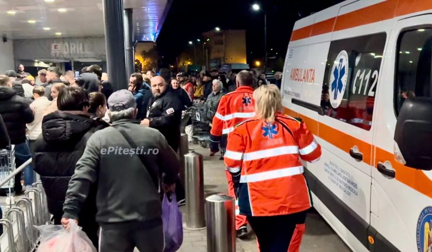 Piteshti Incident deosebit de grav la Kaufland in zona de Nord