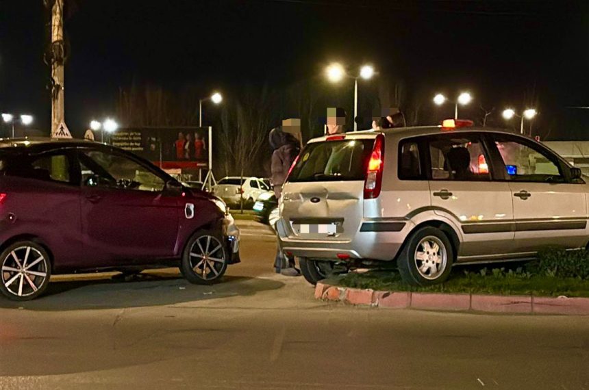 Pitesti Accident langa Dedeman Un tanar de 16 ani implicat