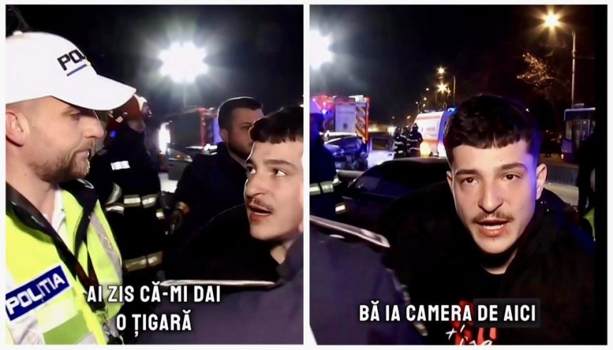 Pitesti Imagini shocante dupa ce a ucis un barbat Soferul