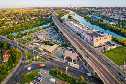 Pitesti Se construieste un nou pod peste raul Arges