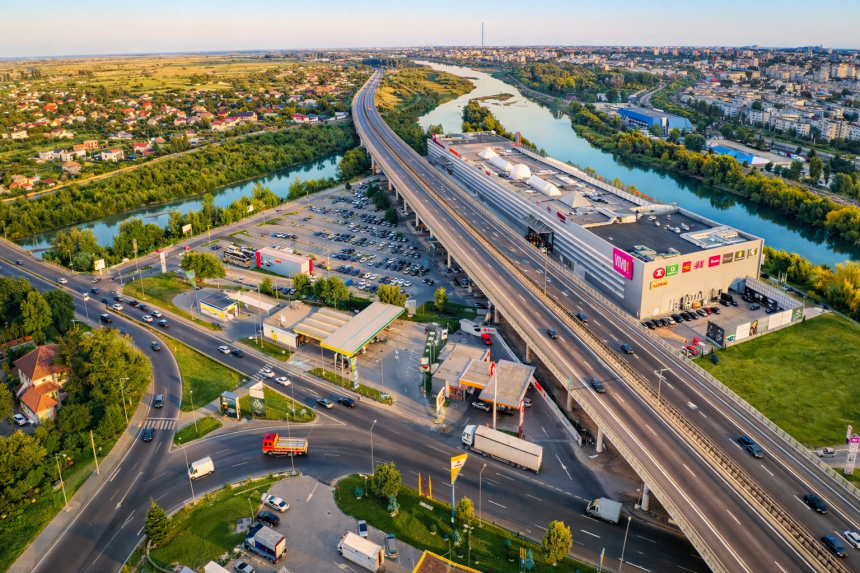 Pitesti Se construieste un nou pod peste raul Arges